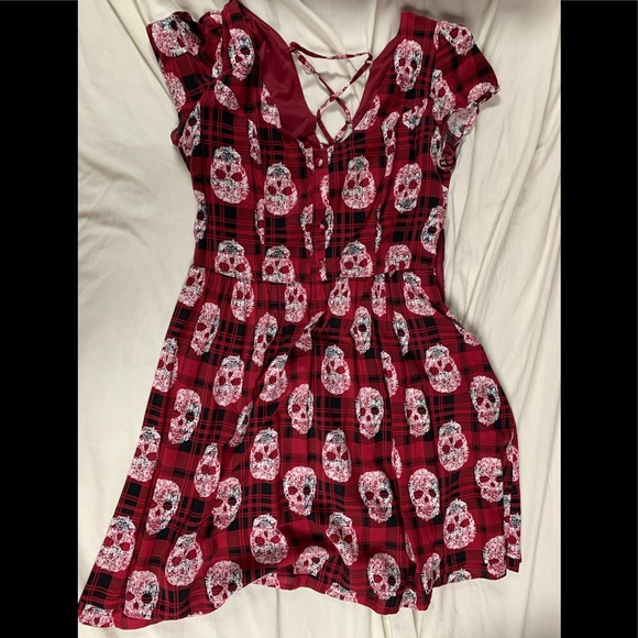 Hot Topic Dresses & Skirts - Plaid, School Girl Dress
